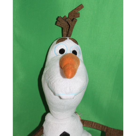 Disney Beanie Buddies Frozen Olaf Snowman Stuffed Animal Toy - Picture 2 of 5